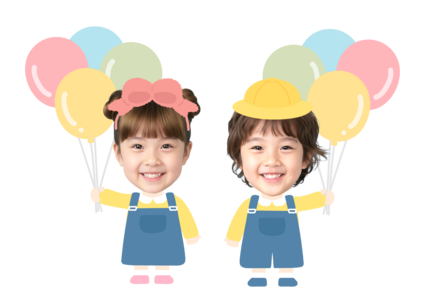 5월 어린이날 합성도안  